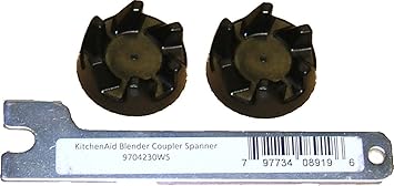 Replacement Two Black Rubber Couplers Aka Clutch Or Coupling