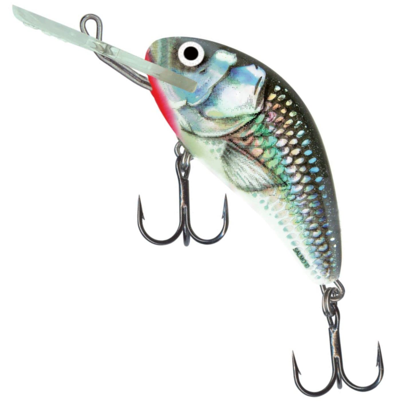 Salmo Hornet Floating Holographic Grey Shiner 9cm / Fox