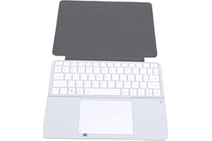 EBTOOLS Bluetooth Keyboard, Foldable Wireless Keyboard with Touchpad and 64 Keys, Multi Device Connection for Laptop Tablet S