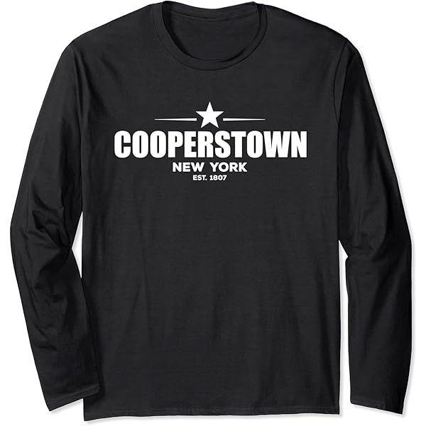 Amazon.com: cooperstown New York baseball Long Sleeve T
