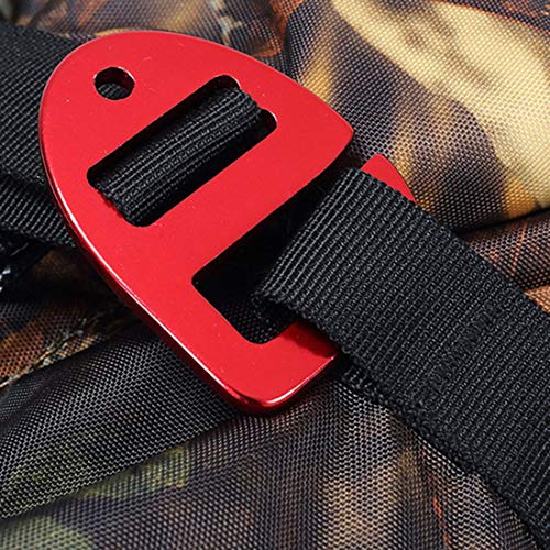 FREAHAP R Climbing Rope Bag 500D Oxford Gear Bag for Mountaineering Ice Climbing with Rope Mat Heavy Duty Backpack Camo
