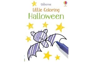 Little Coloring Halloween: A Halloween Book for Kids