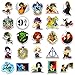 Harry Potter Cartoon Waterproof Stickers 100 pcs Car Laptop Helmet Luggage Vintage Skateboard Wall Decor Gift for Kids (Harry Potter)