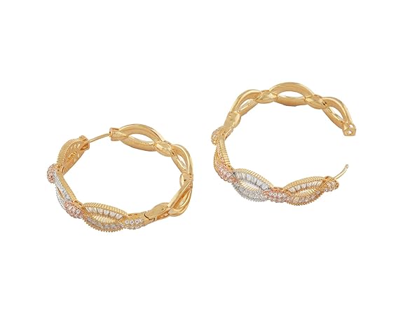 Eternity Hoop Earrings|Earrings for Women|Earrings for Women Stylish