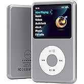 MP3 Player with Bluetooth Y1 128GB Video EBOOK Silver