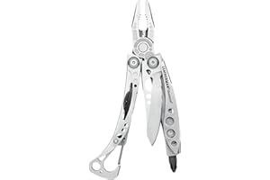 LEATHERMAN, Skeletool, 7-in-1 Lightweight, Minimalist Multi-tool for Everyday Carry (EDC), Home, Garden & Outdoors, Stainless Steel