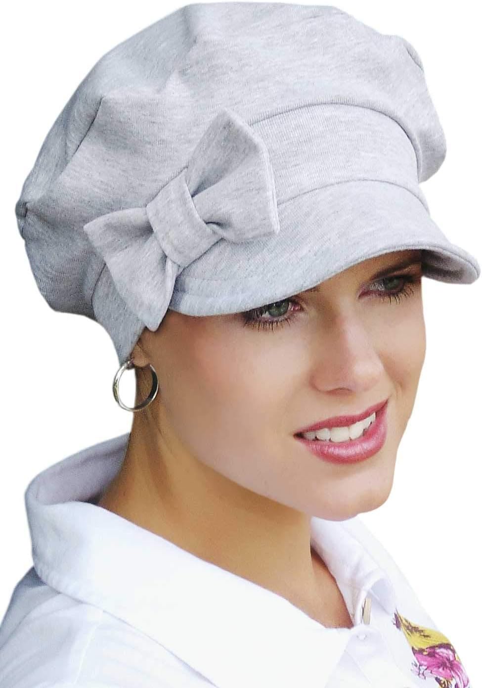 Ball Cap with Detachable Bow - Cancer Cap for Women in Chemo