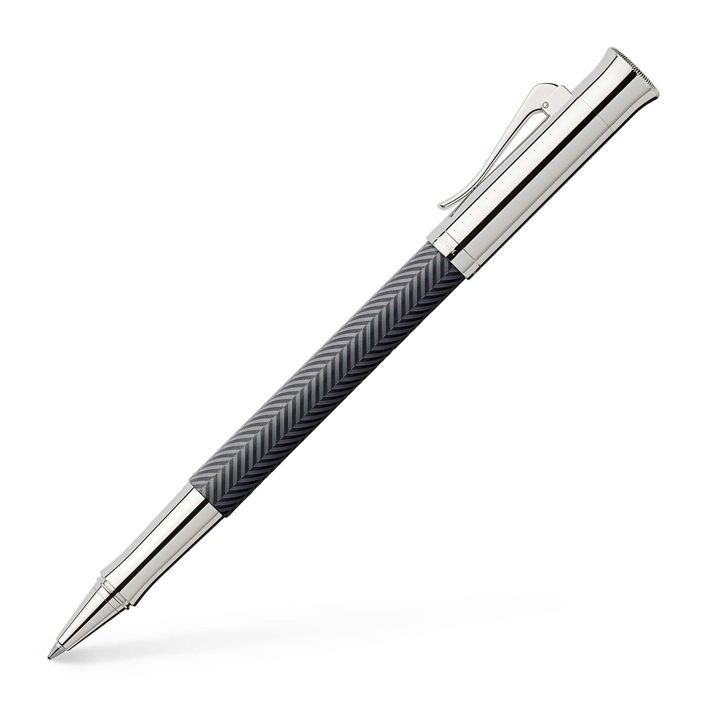 Graf von Faber-Castell Guilloche Rollerball Pen - Cisele Black