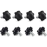 ZLiT for Logitech Steering Pedal Fixed Screw,8PCS Steering Wheel Screw Clamp Pedal Mounting Screws Bolt for Logitech G25 G27 G29 G920 G923 (Black)
