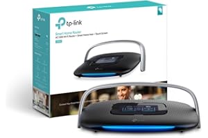 Tplay AC1900 Touchscreen Smart Home Router + Smart Home Hub, Compatible with Alexa, with Zigbee and Zwave SR20