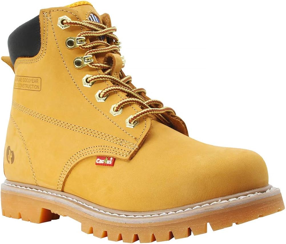 Cactus Men’s 611 6” Soft Toe Oil Resistant Rubber Outsole