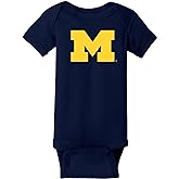 NCAA Primary Logo, Team Color Infant Creeper Bodysuit, College, University