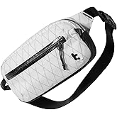 tomtoc 1.5L X-Pac Sling Bag with RFID Blocking, Crossbody Bag Minimalist Chest Shoulder Pack for Men/Women, Water-resistant Lightweight Casual Funny Pack for Travel, Daily Commute