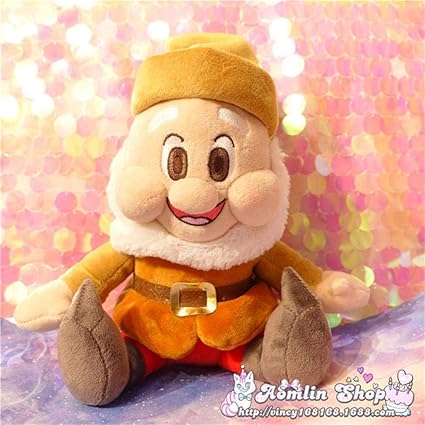 Amazon.com: La Dran Princesa Blancanieves y los siete enanos de peluche muñecas 9.8 in 10'' Happy Sleepy Doc Sneezy Dopey Grumpy Bashful Girls juguetes regalos felices, talla única: Toys \u0026 Games