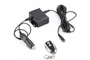 ANDO RACING Electric Valve Cutout Controller Box,Wireless Remote Control Fit For Exhaust Muffler The Perfect Replacement For The Original