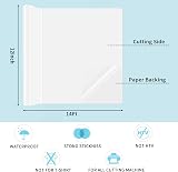 Lya Vinyl Matte White Permanent Vinyl Roll 12" x 14ft Compatible with Cricut view 3