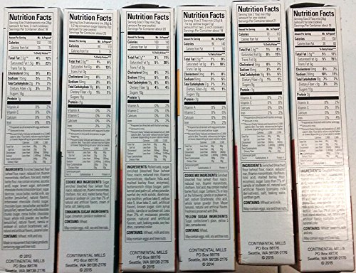 KRUSTEAZ Cookie Mix Variety Pack - Bundle of 6 Different Flavors - Triple Chocolate, Snickerdoodle, Peanut Butter, Meyer Lemon, Butter Vanilla, Oatmeal. Gift Set - Thumbnail 2