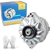New 1 Wire Self Exciting Alternator High Output 120A compatible with Pontiac Buick Cadillac Chevy GM 350 SBC BBC 10SI Replace