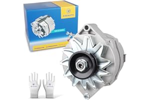 E EZEXPREZE New 1 Wire Self Exciting Alternator High Output 120A compatible with Pontiac Buick Cadillac Chevy GM 350 SBC BBC 10SI Replacement#7127SEN, 334-2114, ADR0173, ADR0325, ADR0335, 400-12370, 20-102-7