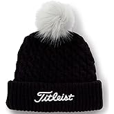 Titleist Golf Cable Knit Pom Pom Beanie
