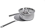 Heritage Steel x Eater 3 Qt Saucepan with Lid
