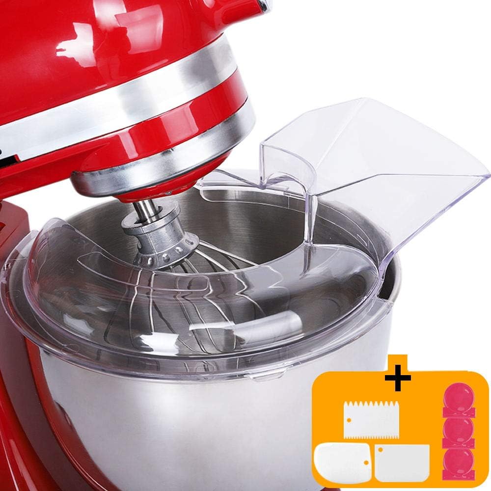 Prokitchen 4.55 Quart Pouring Shield for KitchenAid Mixers Polished or