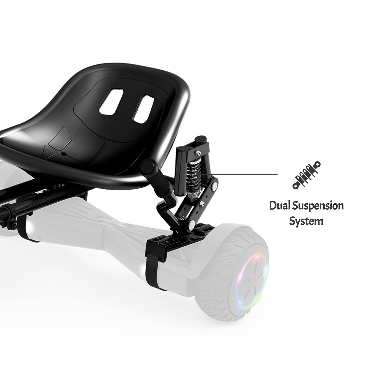 Jetson JetKart 2.0 Universal Hoverboard Attachment, 6