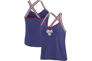 WEAR by Erin Andrews Women's NFL Cross Strap Tri-Blend Tank Top