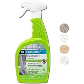 Stone &amp; Tile Cleaner Spray for StoneTech Deepklenz, Grout Safe, 24 oz | Cuts baked grease and food residue, pH balanced on marble, no rinse, ready to use daily
