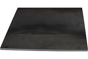 STEELFREAK Weldable 14 Gauge Hot Rolled Mild Steel Plate Mill Finish (12 x 12 Inch, Pack of 2) - Made in USA