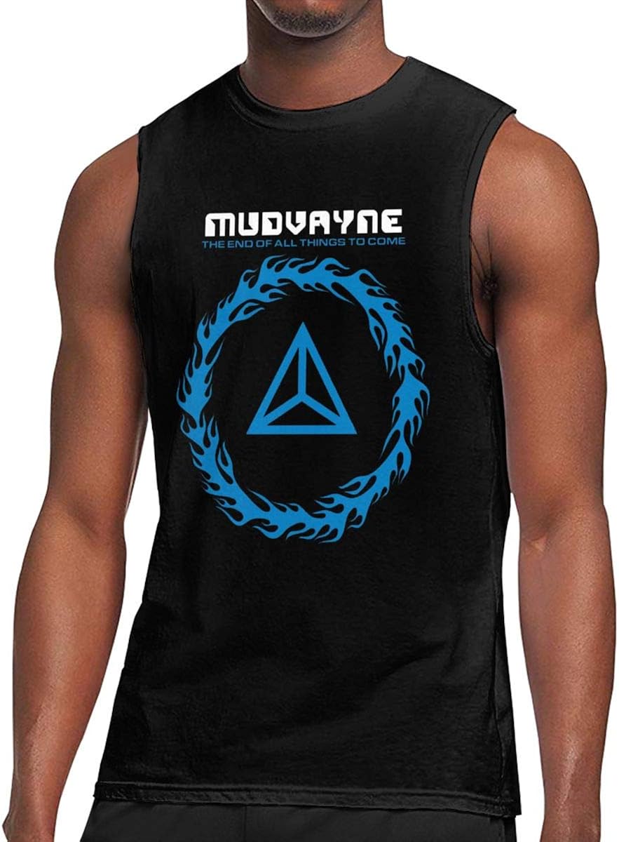 Amazon.com: Mudvayne Black T Shirt Man Ultra Cotton Tee Sleeveless T