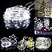 LEDIKON 12 Pack Fairy Lights Battery Operated,Cool White,LED String Lights, 3.3 ft 20LEDs Copper String Lights, Waterproof Firefly Lights Wedding Party Jars Crafts Christmas Decorations