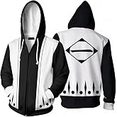 My Sky Unisex Anime Hoodies Hooded Zip Up Coat Goteii13 Hoodies Casual Sweatshirt Jacket