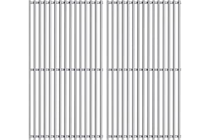 Dongftai SF436B (2-Pack) 15" Stainless Steel Cooking Grid Grates Replacement for Broil King 9865-54 9868-54 946854 946857 Signet 320, Signet 70, 976857, 9865-54, 18652, 986854 Signet 20, 90, 390