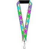 Buckle-Down Lanyard-1.0"-Octopus Cartoon