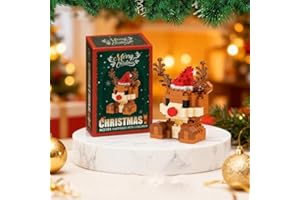 Elk Holiday Figurines Statue Cute Figurines Decor for Christmas Decorations
