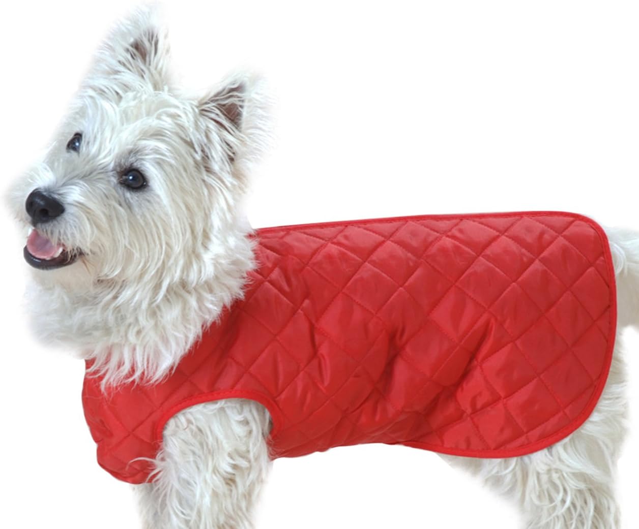 Cosipet Quilted Step in Suit, 8-inch/ 20 cm, Red, 8-inch/20 cm
