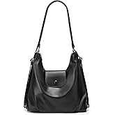 Retro Stylish PU Leather Hobo bag Tote Commute Purses Large Shoulder Crossbody Purses Convertible Bags
