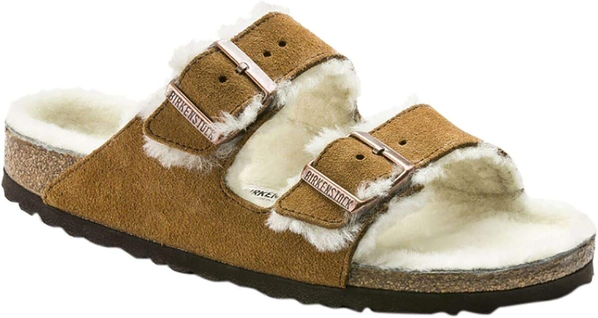 | Birkenstock Women's Arizona Shearling | Slides