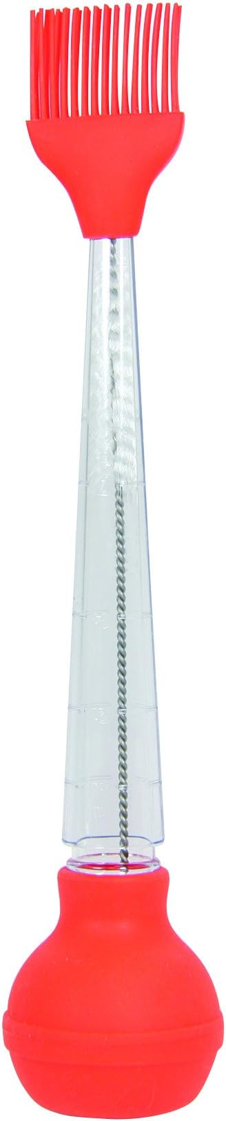 Menastyl Cooking 5950110 Essential Baster With Metal/Plastic Brush; 37 x 8 x 7 cm; Red