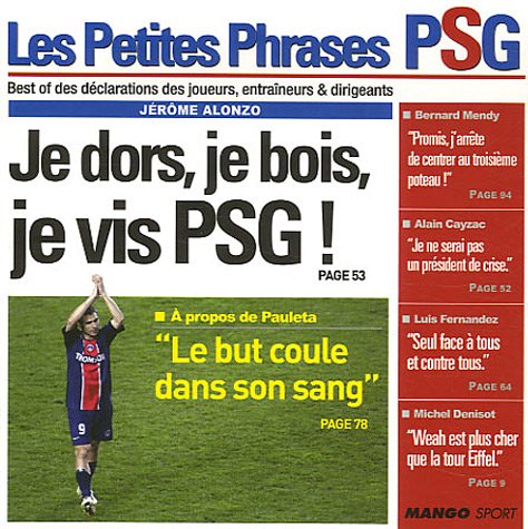 Les  petites phrases PSG