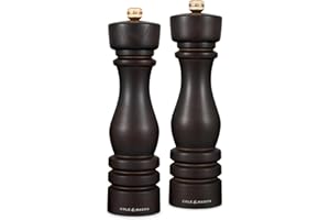 Cole & Mason London Refillable Spice Mill - Kitchen & Home Accessory - Salt & Pepper Grinder Set - Salt Mill with Ceramic Mec