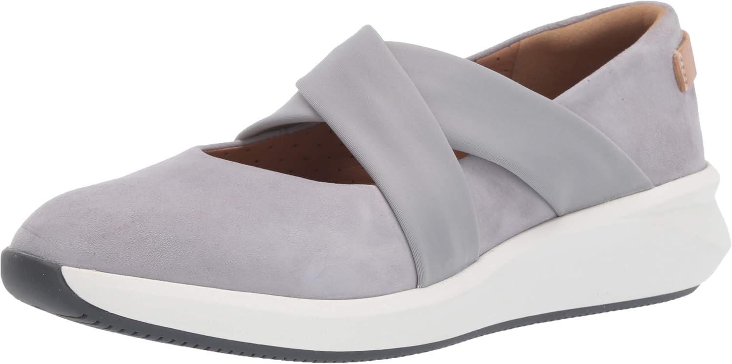 clarks sneakers womens grey