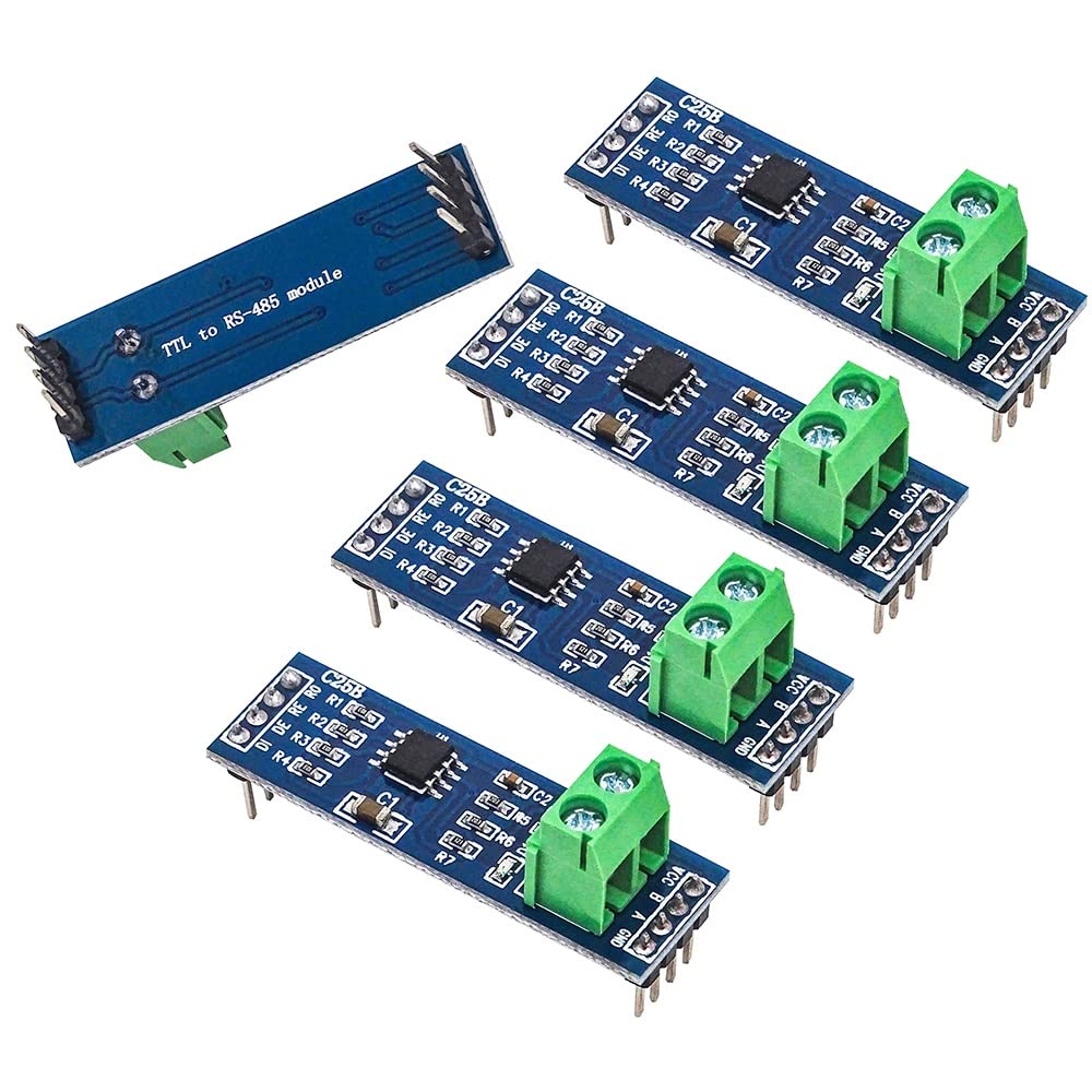 DollaTek 5PCS 5V MAX485 / RS485 Module TTL to RS-485 MCU Development Board
