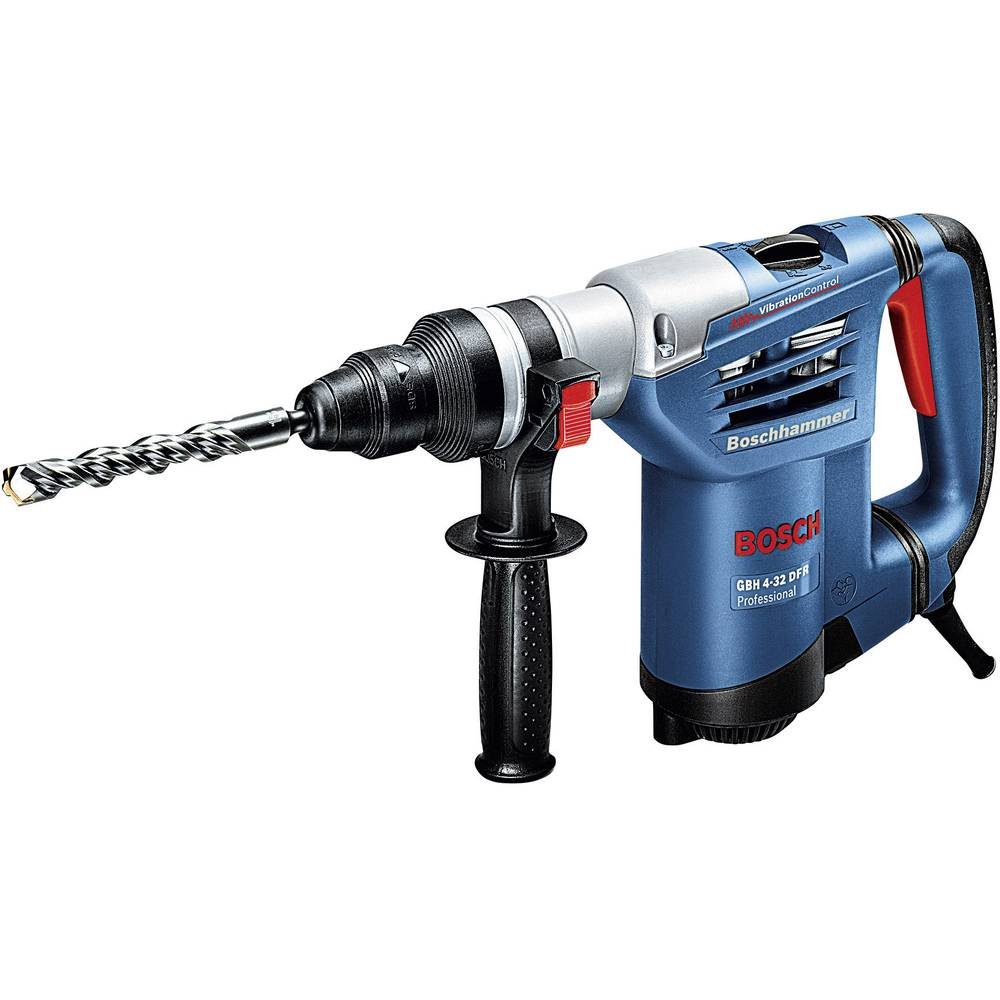 Bosch Professional GBH 4-32 DFR rotary hammer (SDS plus quick-change chuck, 900 W rated power input, 4.2 J impact energy, carrying case)