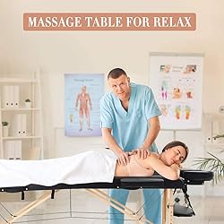 Hudada Massage Table Professional Portable Height