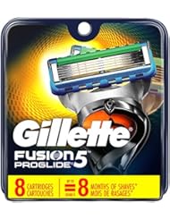 Gillette Fusion5 ProGlide Men's Razor Blades, 8 Blade Refills (Packaging May Vary)