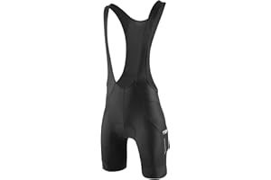 BALEAF Men's Cycling Bib Shorts 4D Padded Bike Bicycle Shorts Pockets Breathable Excellent Performance Fit UPF50+