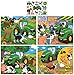 MasterPieces  John Deere 4-Pack Multipack 100 Piece Puzzles