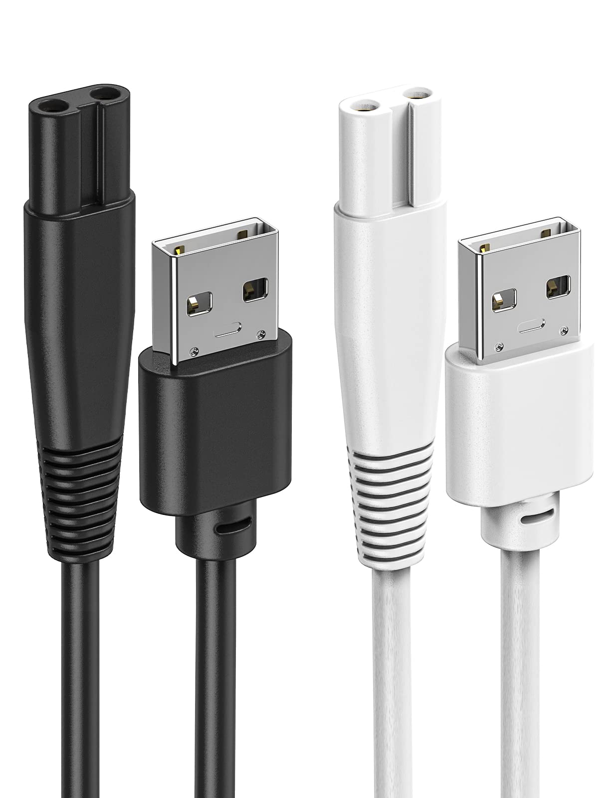 Charging Cord for Water Flosser, Mellbree Replacement Charging Cable Compatible with FC159 FC1591 FC156 FC256 FC259 Water Flosser Black & White